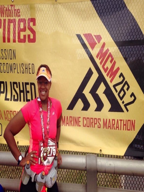 Running Overweight Marine Corps Marathon