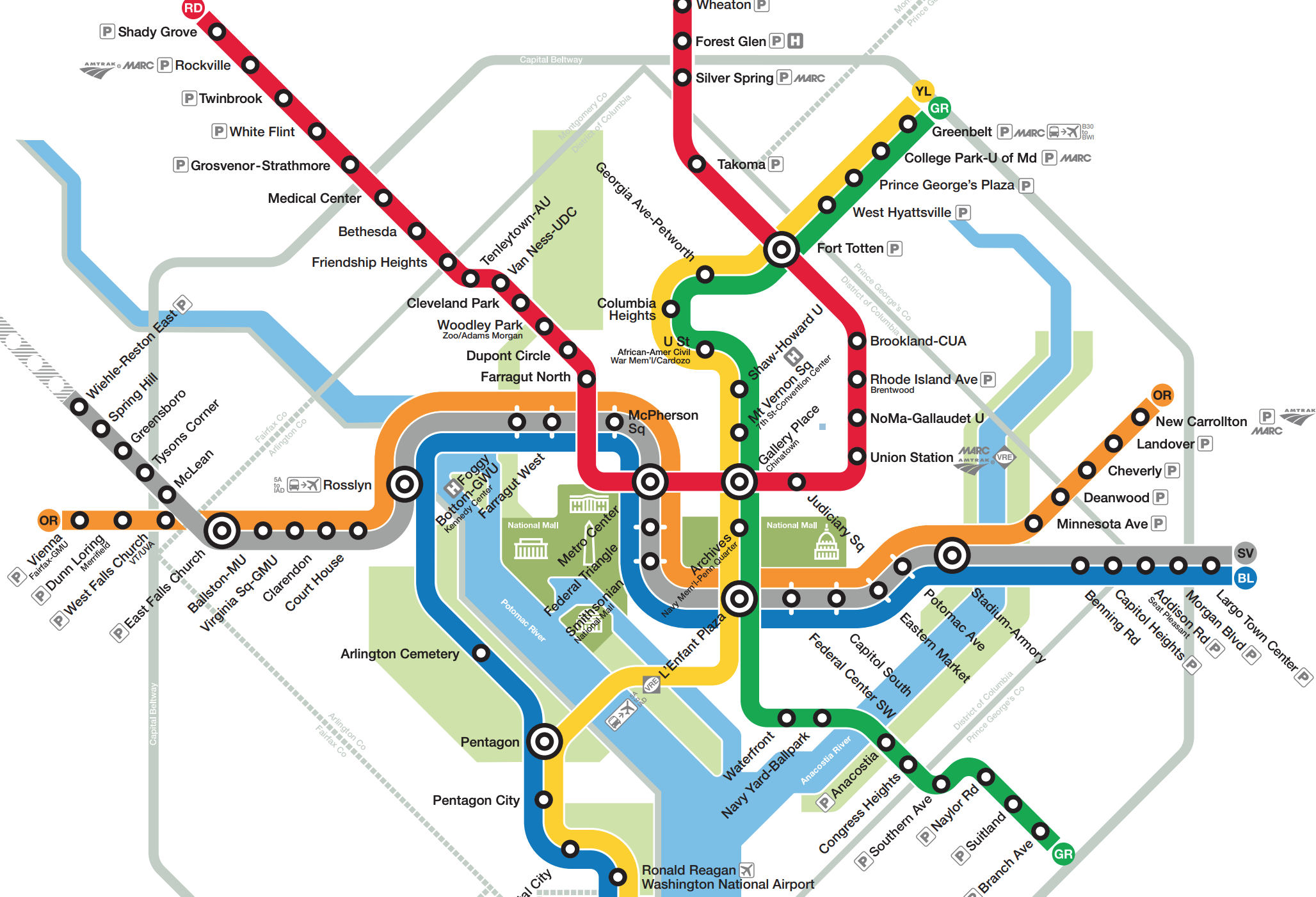 HOW TO RIDE DC METRO - Queen of DC