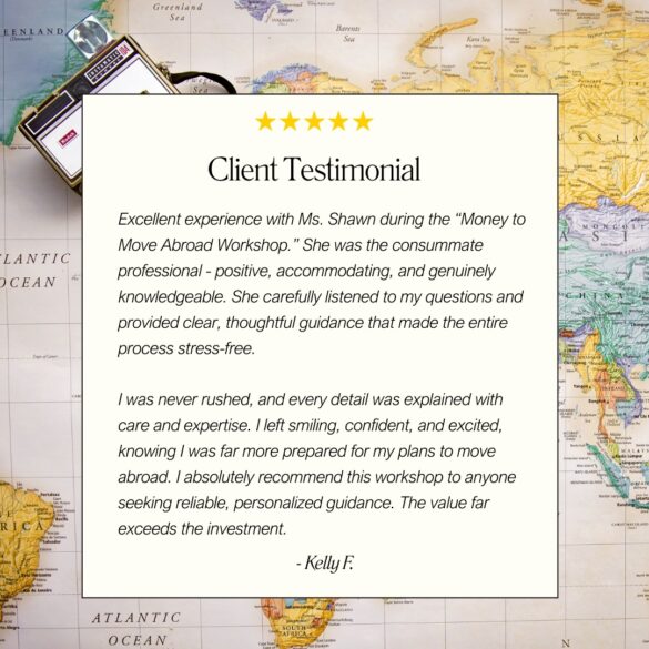 Money To Move Abroad Client Testimonial – 1